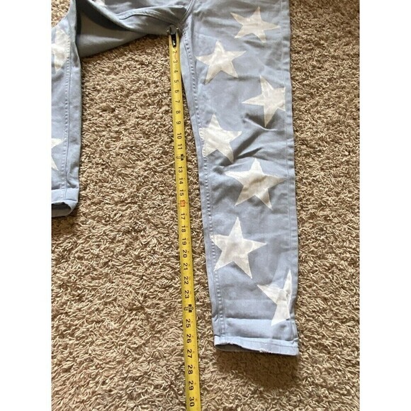 Bdg Mom Jeans Urban Outfitters Womens Size 27X32 Painted Star High Rise - Picture 9 of 11